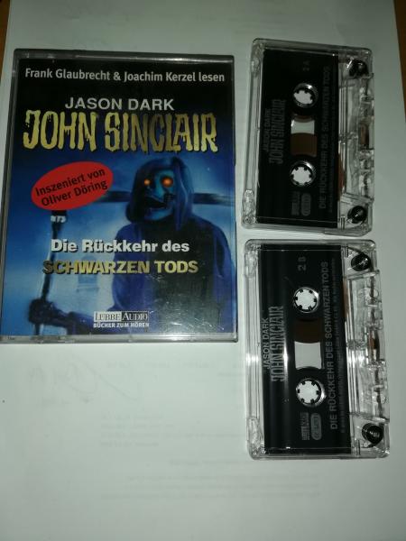 Geisterjäger John Sinclair Die Rückkehr des Schwarzen Tods Transparent Doppel-Kassette 11933 Lübbe Audio Geisterjäger John Sinclair Die Rückkehr des Schwarzen Tods Transparent Doppel-Kassette 11933 Lübbe Audio